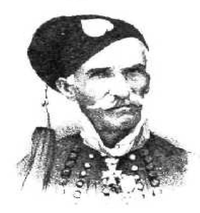 Ο Γεώργιος Δυοβουνιώτης στο Εθνικόν Ημερολόγιον του Μαρίνου Παπαδόπουλου Βρετού (1866)